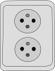 Electric Socket Clip Art