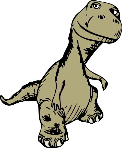 animated dinosaur clip art - photo #28