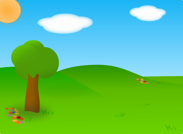 clipart garden scene - photo #44