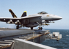 Super Hornet Launches Off The Lincoln Image