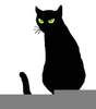 Free Clipart Of A Black Cat Image