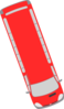 Red Bus - 290 Clip Art