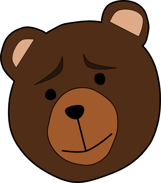 teddy bear face clip art - photo #9