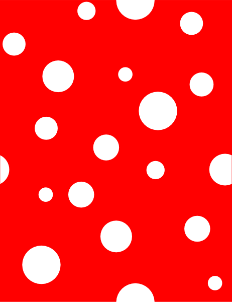 free black and white polka dot clip art - photo #16