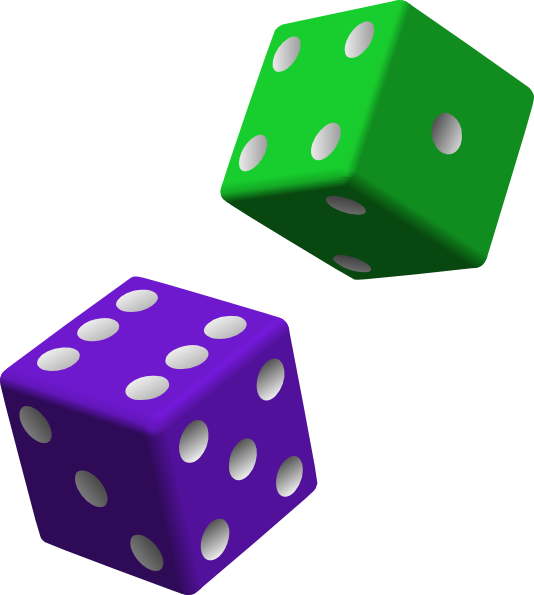 dice clipart free - photo #4