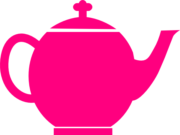 Pink Teapot Clip Art at Clker.com vector clip art online, royalty free
public domain
