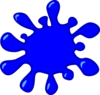 Blue Splash Clip Art