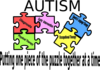 Autism Puzzle Logo Clip Art