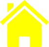 Yellow Home Clip Art