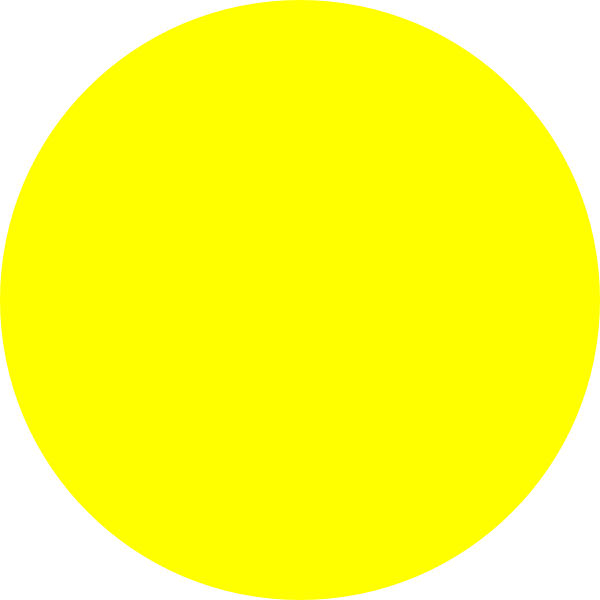 clipart yellow dot - photo #1