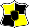 Black And Yellow Shield Clip Art