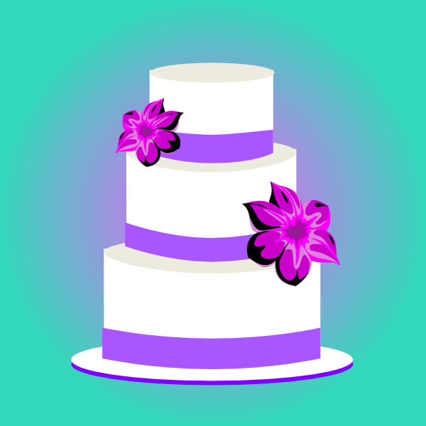 Wedding Cake2 Clip Art at vector clip art