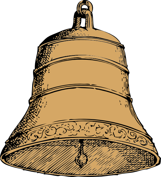 Old Bell clip art vector clip art online royalty free public domain