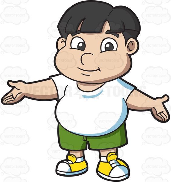 body of a boy clipart series
