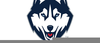 Huskies Mascot Clipart Image