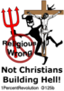 125b Religious Wrong  Clip Art
