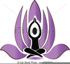 Meditation Man Clipart Image