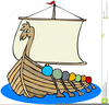 Viking Ship Clipart Image