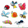 Cute Insect Clipart Image
