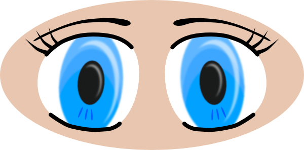 anime eyes female happy. Anime Eyes clip art