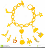 Clipart Of Charm Bracelets Image