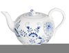 Free Vintage Teapot Clipart Image