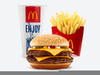 Mcdonalds Hamburger Meal Image