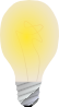 Lightbulb, On Clip Art