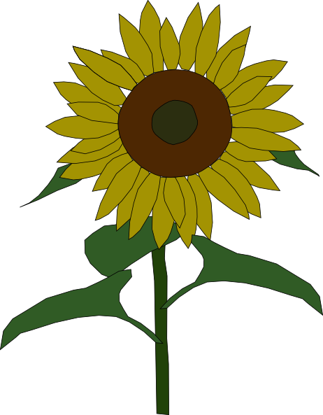 clip art flower. Sun Flower clip art