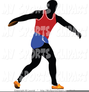 Free Clipart Discus Thrower Image