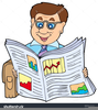 Clipart Person Reading Image
