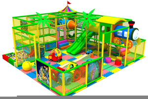 Indoor Playground Clipart Image