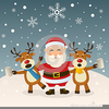Santa Claus Drunk Clipart Image