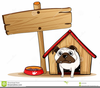 Dog Dog House Clipart Image