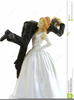 Groom Carrying Bride Clipart Image