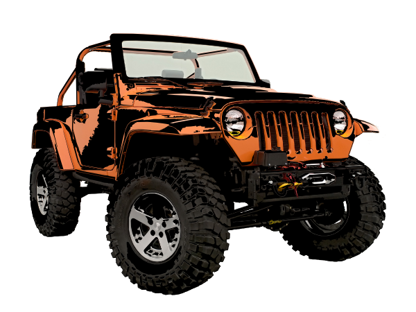 Free jeep clip art #5