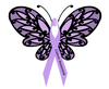 Cancer Awareness Ribbon Clipart Image