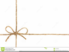 Twine Bow Clipart Image