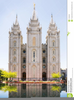 Mormon Temple Clipart Image