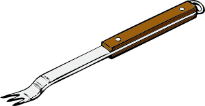 Barbeque Fork Clip Art