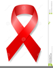 Aids Ribbon Clipart Image
