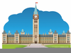 Parliament Building Clipart Image