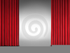 Clipart Red Velvet Drapes Image