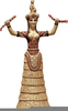 Snake Goddess Statue Image