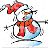 Snowman Animated Clipart Image