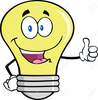 Free Clipart Lightbulb Idea Image