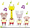Free Clipart Singing People Image