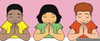 Child Praying Clipart Free Image