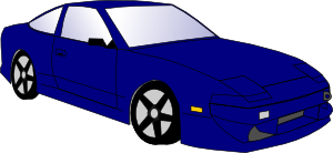 Blue Car Clip Art