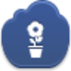 Pot Flower Icon Image